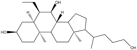 奥贝胆酸杂质13 结构式