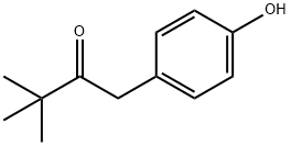 1-(4-Hydroxyphenyl)-3,3-dimethylbutan-2-one 结构式
