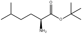 2-氨基-5-甲基己酸叔丁酯 结构式