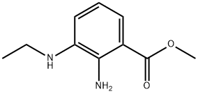 methyl 2-amino-3-(ethylamino)benzoate 结构式