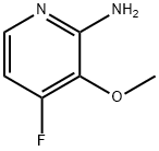 4-fluoro-3-methoxypyridin-2-amine 结构式