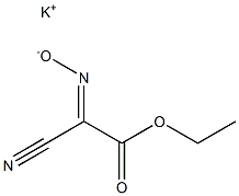 氰基(羟基亚胺基)乙酸乙酯钾盐 结构式