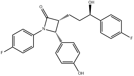 (3R,4R)-1-(4-fluorophenyl)-3-((R)-3-(4-fluorophenyl)-3-hydroxypropyl)-4-(4-hydroxyphenyl)azetidin-2-one