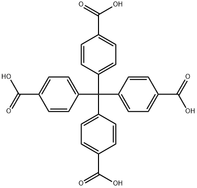 四(4-羧基苯基)甲烷 结构式