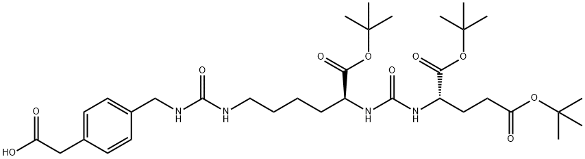 PSMA-ligand-1 结构式