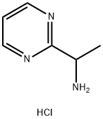 1-(嘧啶-2-基)乙胺盐酸盐 结构式