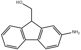 2-氨基-9-羟甲基芴 结构式