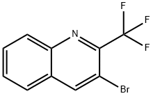 3-溴-2-(三氟甲基)喹啉 结构式