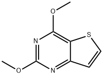 2,4-二甲氧基噻吩并[3,2-D]嘧啶 结构式