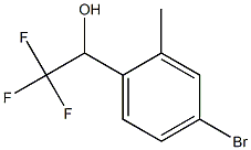 1-(4-溴-2-甲基)苯基-2,2,2-三氟乙醇 结构式