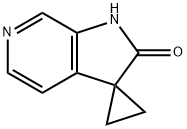 螺[环丙烷-1,3'-吡咯并[2,3-C]吡啶] -2'(1'H)-酮 结构式