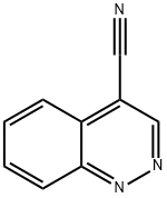 4-噌啉甲腈 结构式