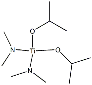 Bis(i-propoxy)bis(dimethylamino)titanium, 98% 结构式