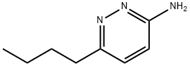 6-丁基哒嗪-3-胺 结构式
