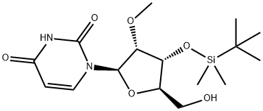 3'-O-TBDMS-2'-OME-U 结构式