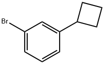 1-bromo-3-cyclobutyl-benzene 结构式