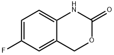 6-氟-1H-苯并[D][1,3]噁嗪-2(4H)-酮 结构式