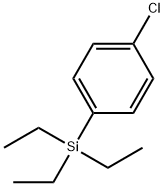 对氯苯基三乙基硅烷 结构式