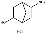 5-aminobicyclo[2.2.1]heptan-2-ol hydrochloride 结构式