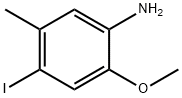 4-Iodo-2-methoxy-5-methyl-phenylamine 结构式