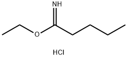 ethyl pentanimidate hydrochloride 结构式