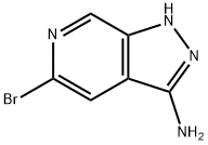 5-Bromo-1H-pyrazolo[3,4-c]pyridin-3-ylamine 结构式
