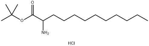 2-氨基十二酸叔丁酯 结构式