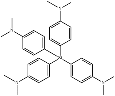 TETRAKIS(4-(DIMETHYLAMINO)PHENYL)SILANE 结构式