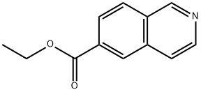 6-异喹啉甲酸乙酯 结构式
