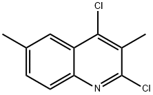 2,4-dichloro-3,6-dimethylquinoline 结构式