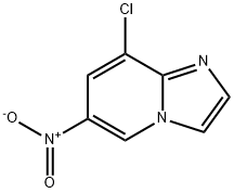 8-氯-6-硝基咪唑并[1,2-A]吡啶 结构式