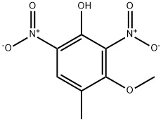 3-Methoxy-4-methyl-2,6-dinitro-phenol 结构式