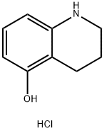5-羟基-1,2,3,4-四氢喹啉盐酸盐 结构式