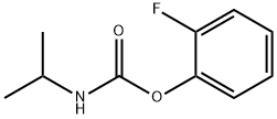 2-氟苯基异丙基氨基甲酸酯 结构式