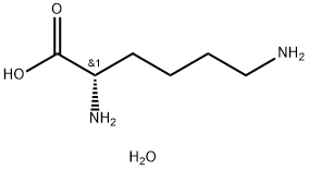 (S)-(+)-赖氨酸 结构式