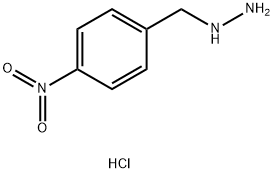 (4-硝基苄基)肼二盐酸盐 结构式