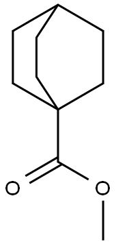 METHYL BICYCLO[2.2.2]OCTANE-1-CARBOXYLATE 结构式