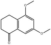 5,7-dimethoxy-1-tetralone 结构式