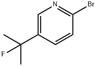 2-溴-5-(2-氟-2-丙基)吡啶 结构式