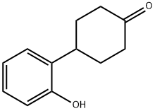 4-(2-hydroxyphenyl)Cyclohexanone 结构式
