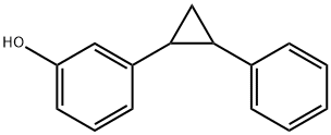 3-(2-Phenylcyclopropyl)phenol 结构式