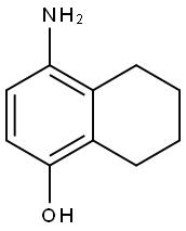 4-氨基-5,6,7,8-四氢萘-1-醇 结构式