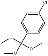 1-氯-4-(三甲氧基甲基)苯 结构式