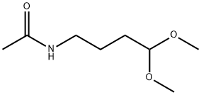 N-(4,4-二甲氧基丁基)醋胺石 结构式