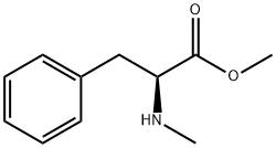 (S)-N-甲基苯丙氨酸甲酯 结构式