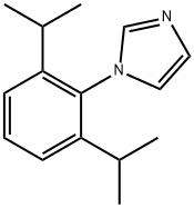 1-(2,6-二异丙基苯基)咪唑 结构式