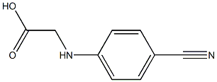 RS-4-氰基苯甘氨酸 结构式