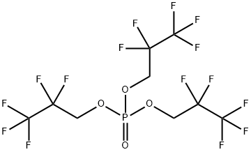 Tris(2,2,3,3,3-pentafluoropropyl)phosphate 结构式