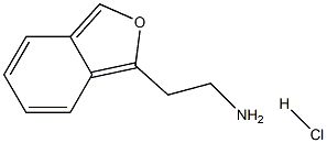 苯并呋喃-3-乙胺盐酸盐 结构式