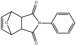 2-PHENYL-3A,4,7,7A-TETRAHYDRO-OCTAHYDRO-1H-4,7-EPOXYISOINDOLE-1,3-DION. 结构式